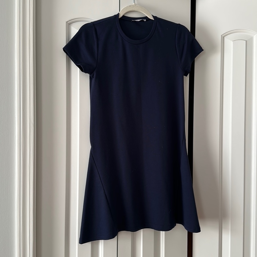 Zara short sleeve mini dress
